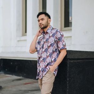 Luxury Batik Shirts Performance for Mens